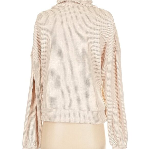 Banana Republic Tan/Cream Turtleneck Sweater - Picture 5 of 5